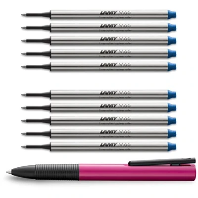 Abbildung von Lamy: Rollerball Großraummine M66 M 10er Promo Pack Blau 1x Tipo Tintenroller gratis
