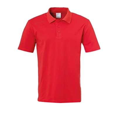 Abbildung von uhlsport Fussball Teamsport Essential Poloshirt, Herren, Größe: Medium, Rot