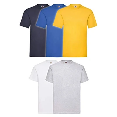 Abbildung von Fruit of the Loom 5er Pack T Shirts, Farbset III, Größe XL