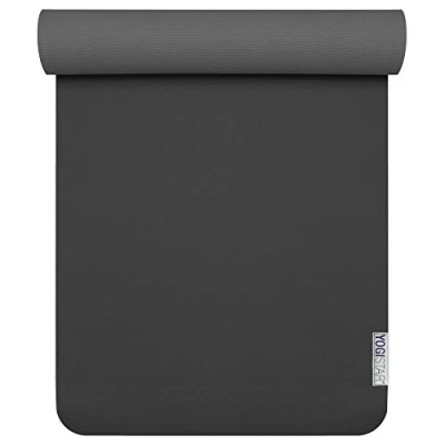 Abbildung von Yogistar Yogamatte Pro Gymnastikmatte (Schwarz One Size) Yogazubehör
