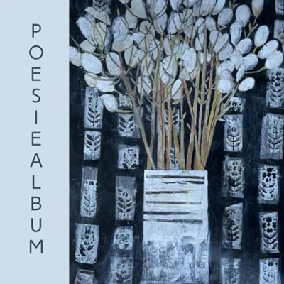 Abbildung von Poesiealbum für Erwachsene: Stilvolles Erinnerungsalbum und Freundebuch zum Selbstgestalten, Blumenmotiv, künstlerisches Tagebuch Gedankenbuch