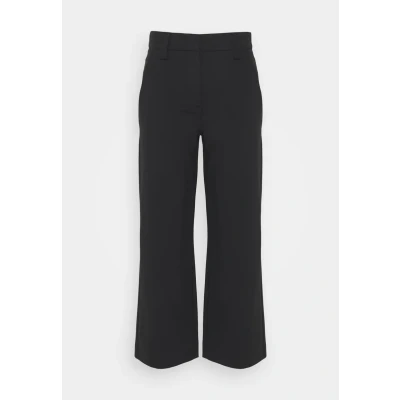 Abbildung von Marc O&#039;Polo Pants Medium RISE WIDE LEG Cropped Stoffhose, Damen, Größe: 32, Black
