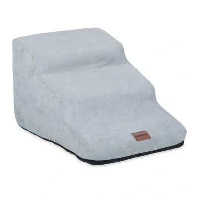 Abbildung von relaxdays Haustiertreppe Hundetreppe mit 3 Stufen, Grau