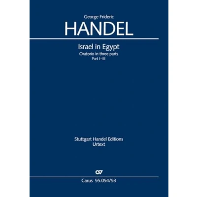 Abbildung von Israel in Egypt Part I III (Klavierauszug englisch): HWV 54,5, 1739
