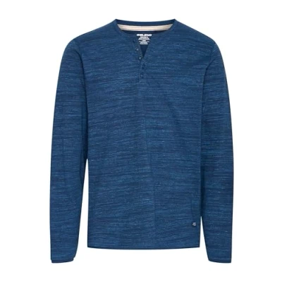 Abbildung von Blend Langarmshirt, Herren, Größe: Medium, Dress blues