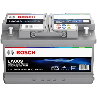 Abbildung von BOSCH 0 092 LA0 090 Batterie 12V 800A B13