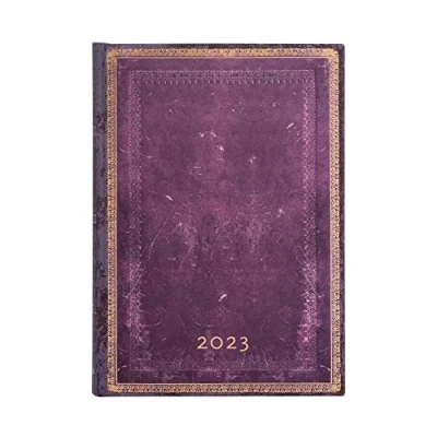 Abbildung von Paperblanks Terminplaner 2023, Anemone, horizontal, Midi (130 x 180 mm)