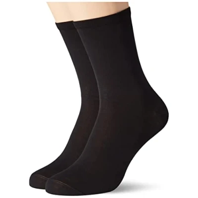Abbildung von Dim Socken Baumwolle Stretch Damen x2, Black, 39 42