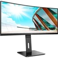 Abbildung von AOC CU34P2A 34 Zoll WQHD Curved Monitor (3440x1440, 100Hz, HDMI, DisplayPort, USB Hub) schwarz