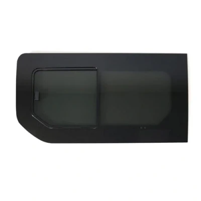 Abbildung von Seitenfenster Schiebefenster kompatibel mit Opel Vivaro 2014 2019 Links L1 L2 Schwarz