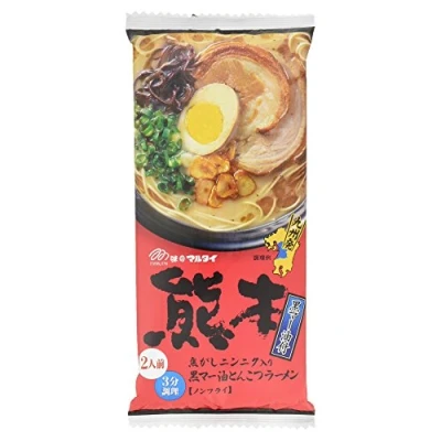 Abbildung von MARUTAI Kumamoto Tonkotsu Instant Noodle Soup Ramen Non fried For 2 servings
