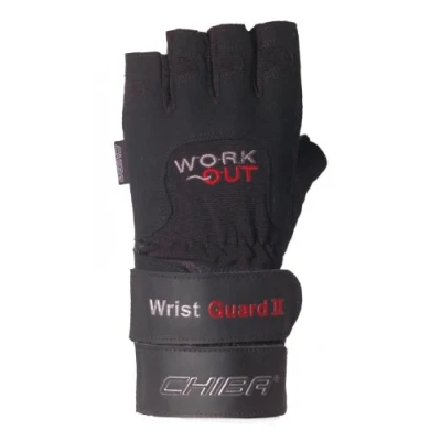Abbildung von Chiba Herren Handschuh Wristguard II, Schwarz, XS