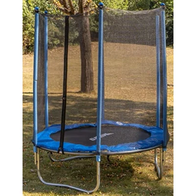 Abbildung von MUWO Gartentrampolin Outdoor Kinder Trampolin mit Sicherheitsnetz 182cm