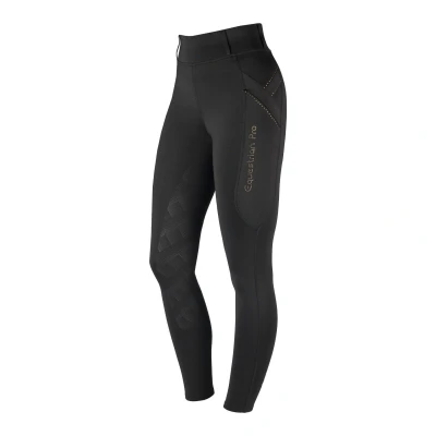 Abbildung von Horka Reitleggings Momentum Schwarz/Roségold