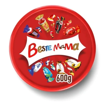 Abbildung von Celebrations &quot;Beste Mama&quot; Personalisierte Dose Pralinenmischung zum Muttertag Geschenkbox 1x 600 g