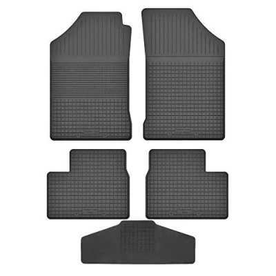 Abbildung von Fußmatte Fahrerseite für Peugeot 206 1998 2013 CC 206+ SW Gummi Gumimatten