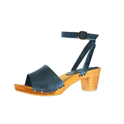 Abbildung von Sanita Wood Yara Square Flex Sandal Clog