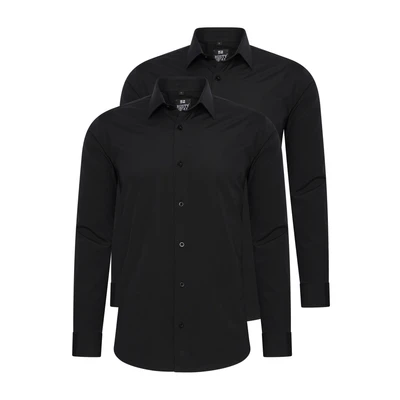 Abbildung von Rusty Neal 2 PACK Hemd, Herren, Größe: 4XL, Schwarz/schwarz