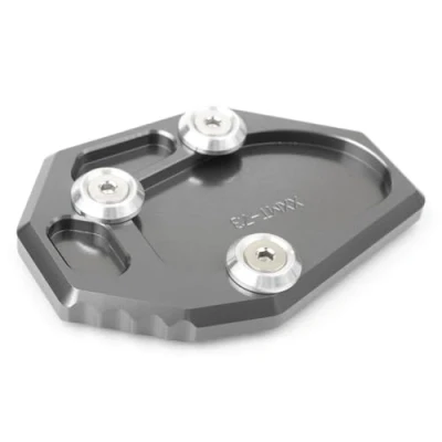Abbildung von Seitenständer Fuß Motorrad Seite Ständer Enlarger Stehen Verlängerung Platte Pad Für Yam&amp;aha FZ6 S2 ABS XJR/ABS 09 15/MT 07/MT 03 Zubehör
