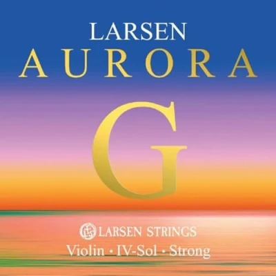 Abbildung von Larsen Aurora Violin Saiten G Silber 4/4 Strong