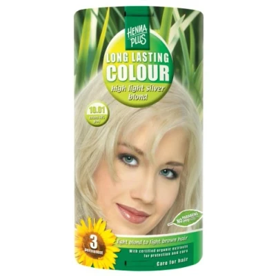 Abbildung von Hennaplus Long Lasting Colour High light silver blond 10.01 100 ml