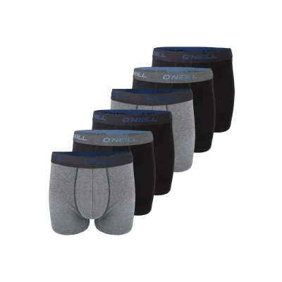 Abbildung von O&#039;Neill 6 PACK Panties, Herren, Größe: Large, grey charcoal black