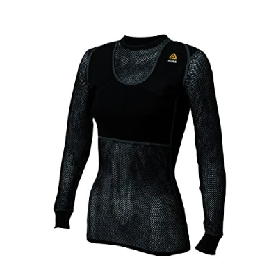 Abbildung von Aclima WoolNet Rundhalsshirt Damen schwarz