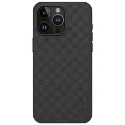 Abbildung von Super Frosted Shield Pro Matte Schutzhülle für Apple iPhone 15 Max (2023) Schwarz
