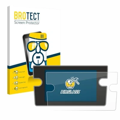 Abbildung von BROTECT Schutzglas für Volkswagen Golf 7 2018 Composition Media 8&quot; Schutzfolie Panzer Folie Glas [Extrem Kratzfest 9H, Anti Fingerprint,