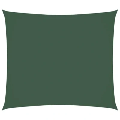 Abbildung von vidaXL Sonnensegel Wasserfest Sonnenschutz Windschutz Sonnendach UV Schutz Garten Terrasse Balkon Oxford Gewebe Rechteckig 2,5x3m Dunkelgrün