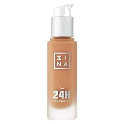Abbildung von 3INA MAKEUP The 24H Foundation 654 Hellbraun mit Unterton Neutral Hauttonanpassend Langlebige Formel Wasserdichte Vegan Cruelty Free