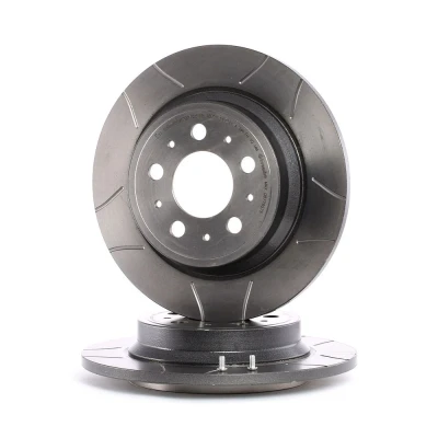 Abbildung von BREMBO MAX LINE 08.7765.75 Bremsscheibe 288 12 5 geschlitzt, voll beschichtet mit Schrauben VOLVO: S60 I, S80 V70 2