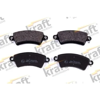 Abbildung von Bremsbelagsatz, Scheibenbremse KRAFT AUTOMOTIVE 6006100