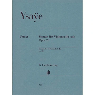 Abbildung von Sonate Op 28. Violoncello: Besetzung: Violoncello solo (G. Henle Urtext Ausgabe)