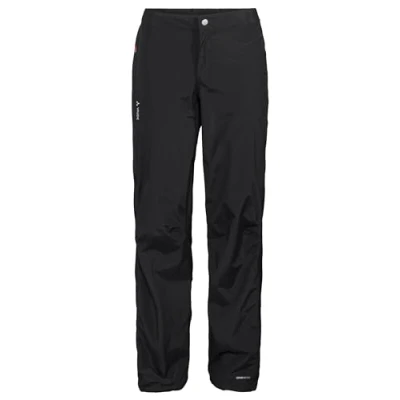 Abbildung von VAUDE Damen Women&#039;s Yaras Rain Zip Pants Iii Hose, Schwarz, 36 EU