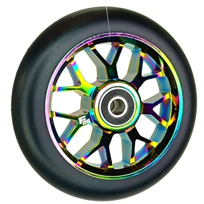 Abbildung von Fantic26 Stuntscooter Spy7 Stunt Scooter Rolle 110mm Abec11 Neochrome/Pu Schwarz
