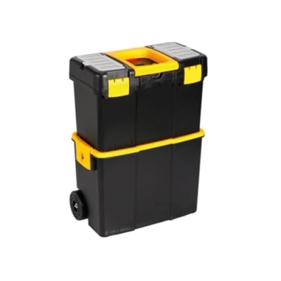 Abbildung von VELLEMANN TOOLLAND Werkzeugtrolley, Werkzeugkasten, Werkzeugkoffer Trolley, Kunststoff, Höhe 62 cm, MP70
