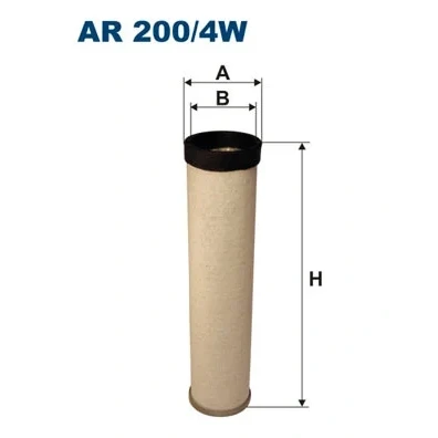 Abbildung von FILTRON AR 200/4W Sekundärluftfilter