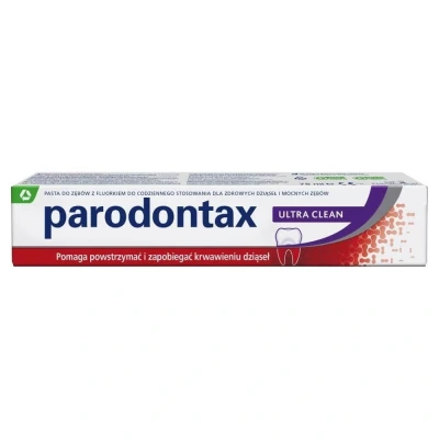 Abbildung von Parodontax Ultra Clean Zahnpasta 75ml Stoppt Zahnfleischbluten
