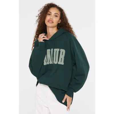 Abbildung von SENSES.THE LABLE Kapuzensweatshirt, mit Frottee Lettern