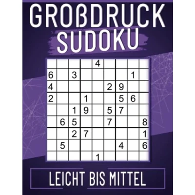 Abbildung von 200 Sudoku Senioren Großdruck Leicht Bis Mittel mit Lösungen: Zeitvertreib für Erwachsene, Geschenkidee und Großeltern Senioren.
