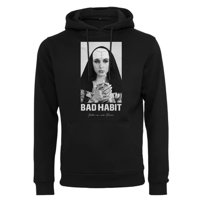 Abbildung von Mister Tee Herren Bad Habit Hoody S Black