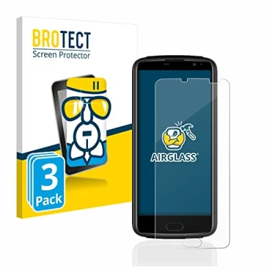 Abbildung von BROTECT Schutzglas für Beafon M7 Lite premium (3 Stück) Schutzfolie Panzer Folie Glas [Extrem Kratzfest 9H, Anti Fingerprint, Ultra Transparent]