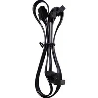 Abbildung von Xilence XZ182 SATA Kabel, 4x Anschlüsse, 500mm, Netzteile der Serie X und A+III, schwarz