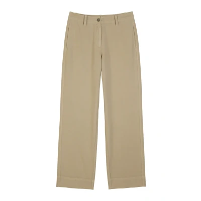 Abbildung von Marc O&#039;Polo Weite HOSE Lande LONG AUS Stoffhose, Damen, Größe: 32, Summer sand
