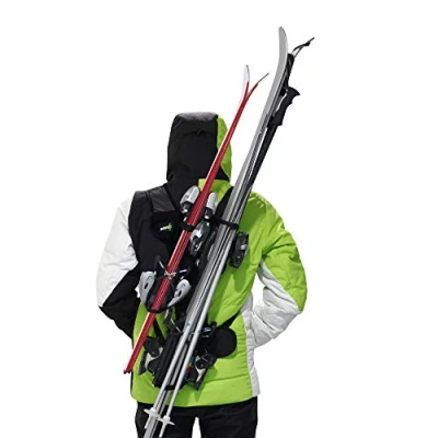Abbildung von Ski System zum Tragen von zwei Paar Skiern Erwachsene SKIBACK