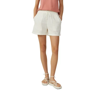 Abbildung von QS Shorts, Damen, Größe: 36, Ecru
