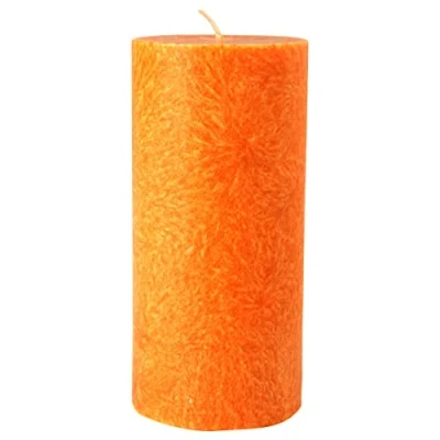 Abbildung von Kerzerman Stumpenkerze, Orange, 1