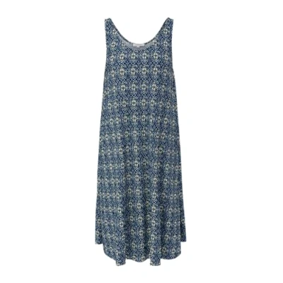 Abbildung von s.Oliver MIT Plisseefalten Jerseykleid, Damen, Größe: 44, Tiefblau