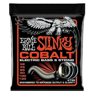Abbildung von Ernie Ball Slinky Cobalt 6 E Bass Saiten, für Saiter, Stärke 32130